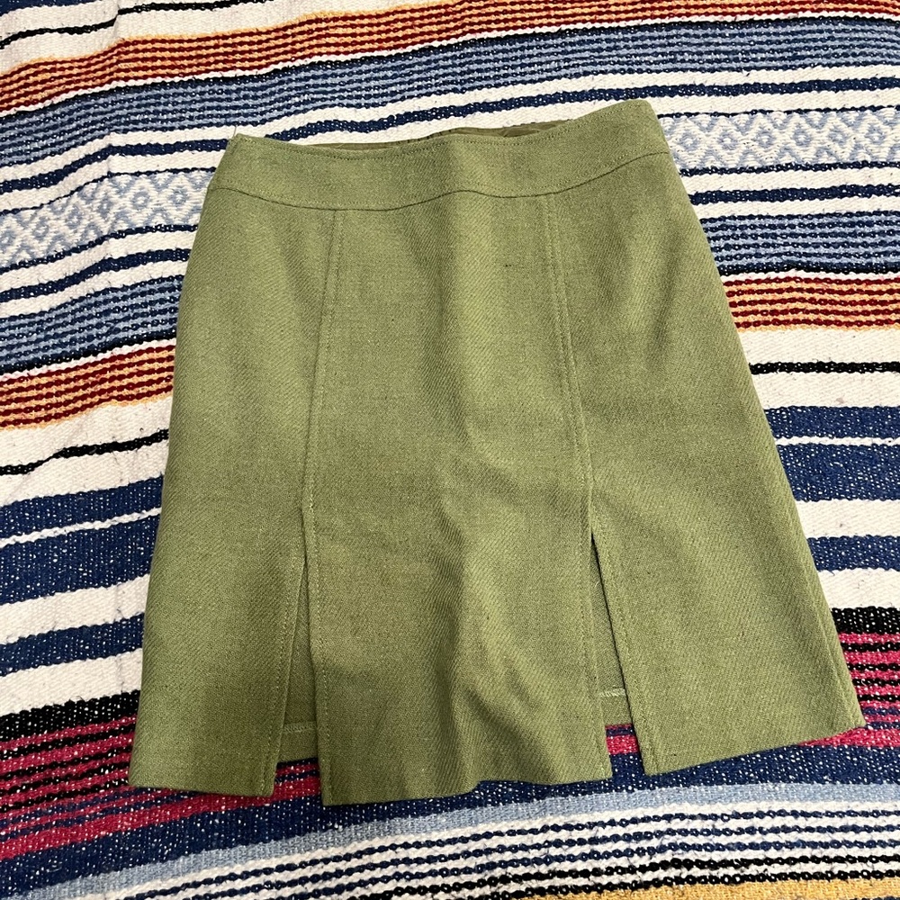 Olive Green Women's Skirt